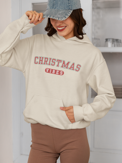 Christmas Vibes Hooded Sweatshirt