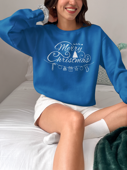 Merry Christmas Unisex Crewneck Sweatshirt