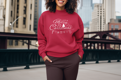 Merry Christmas Unisex Crewneck Sweatshirt