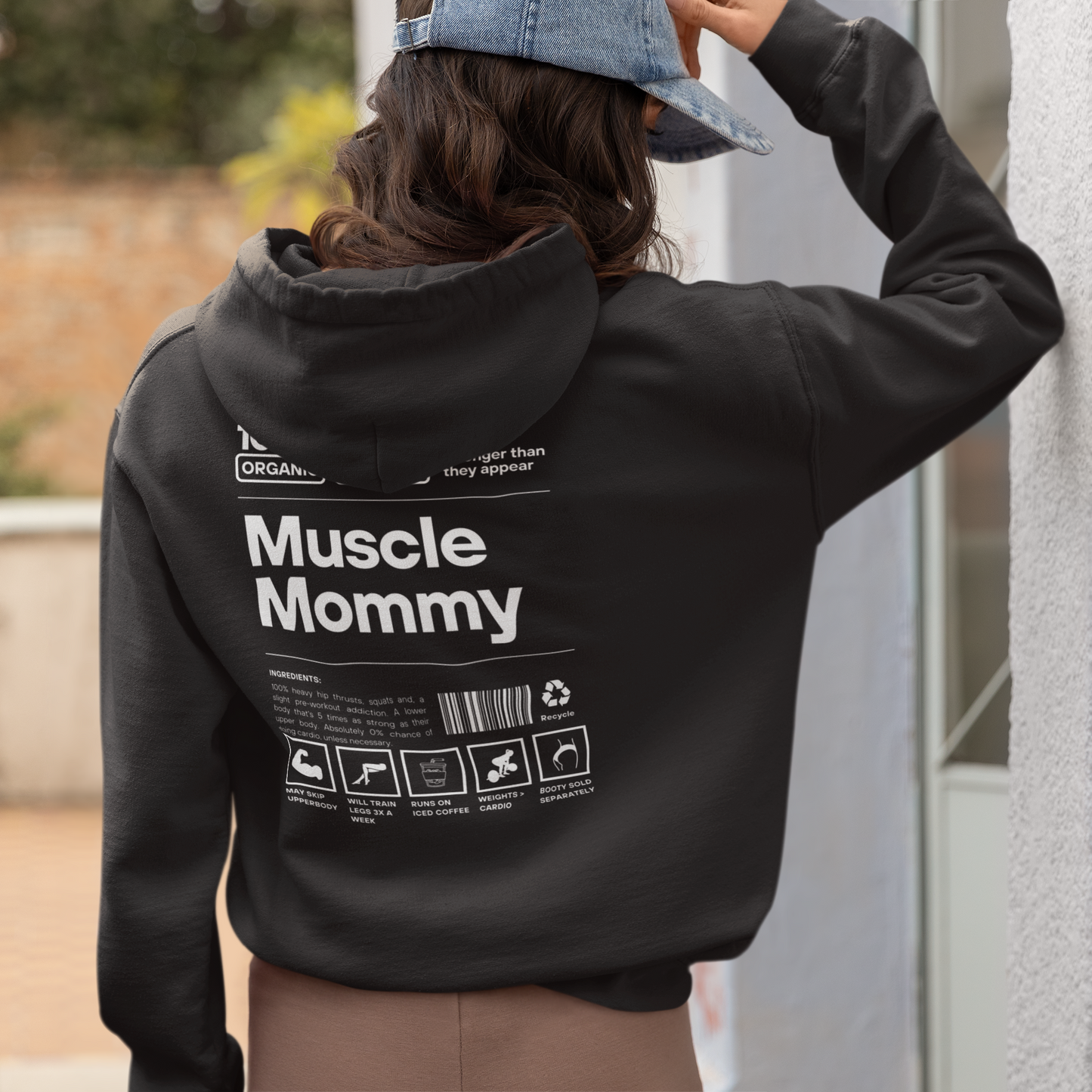 Muscle Mommy Workout Hoodie - Unisex Heavy Blend™ Hooded Sweatshirt