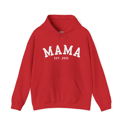 Customizable EST Mom Sweatshirt  - Heavy Blend™ Hooded Sweatshirt