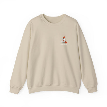 Personalized Ghost Crewneck – Custom Halloween Sweatshirt