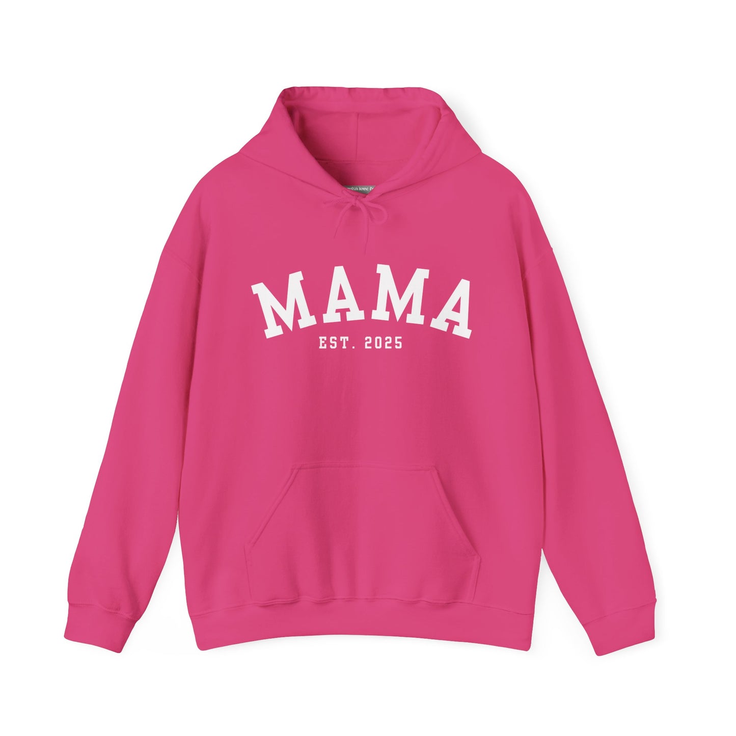Customizable EST Mom Sweatshirt  - Heavy Blend™ Hooded Sweatshirt