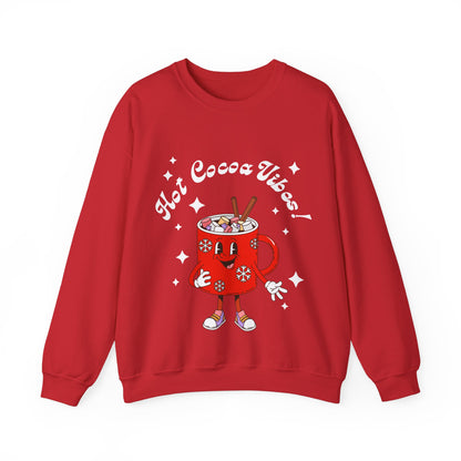 Hot Cocoa Vibes! Groovy Sweatshirt