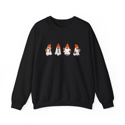 Cozy Ghosts Crewneck – Cute Fall & Halloween Sweatshirt