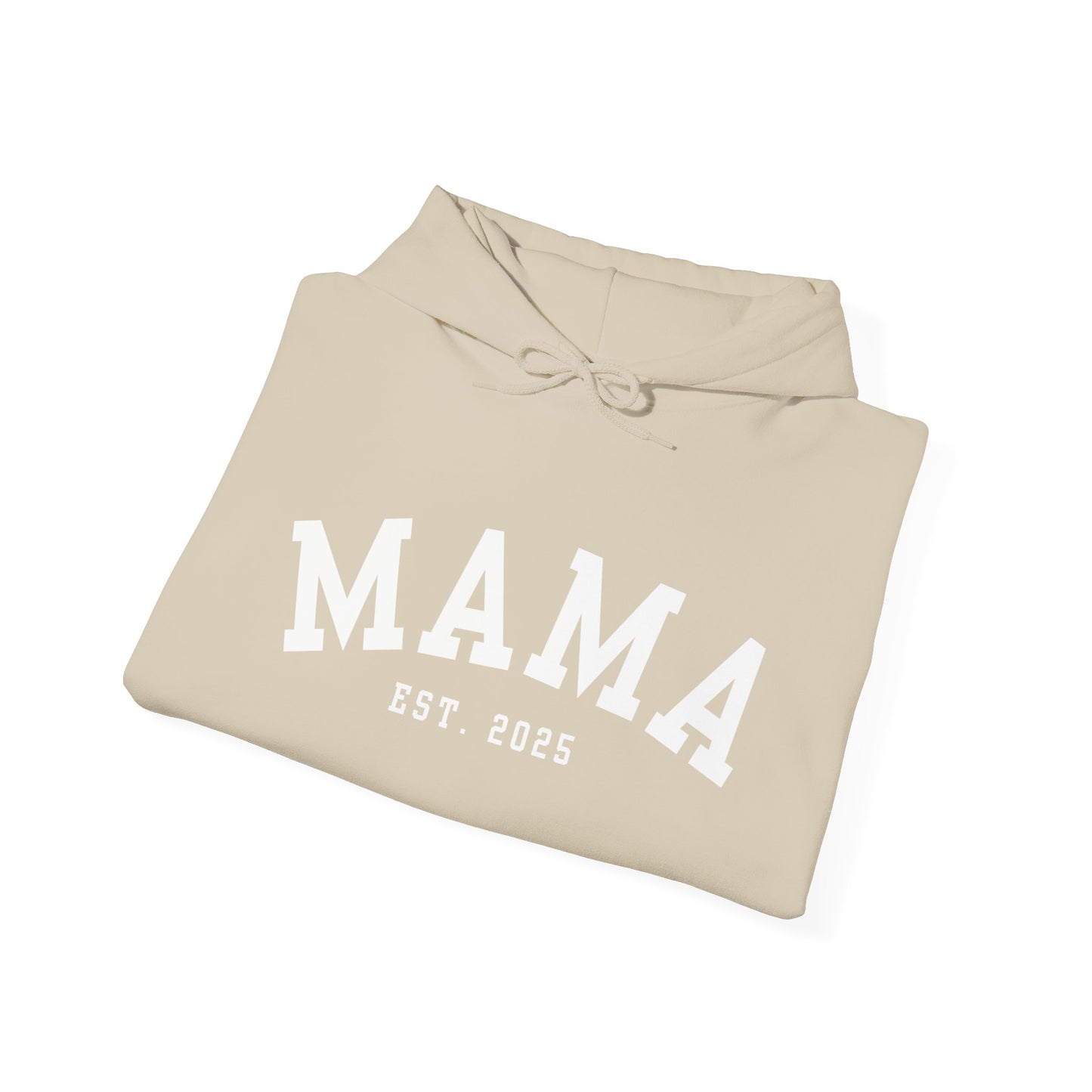 Customizable EST Mom Sweatshirt  - Heavy Blend™ Hooded Sweatshirt