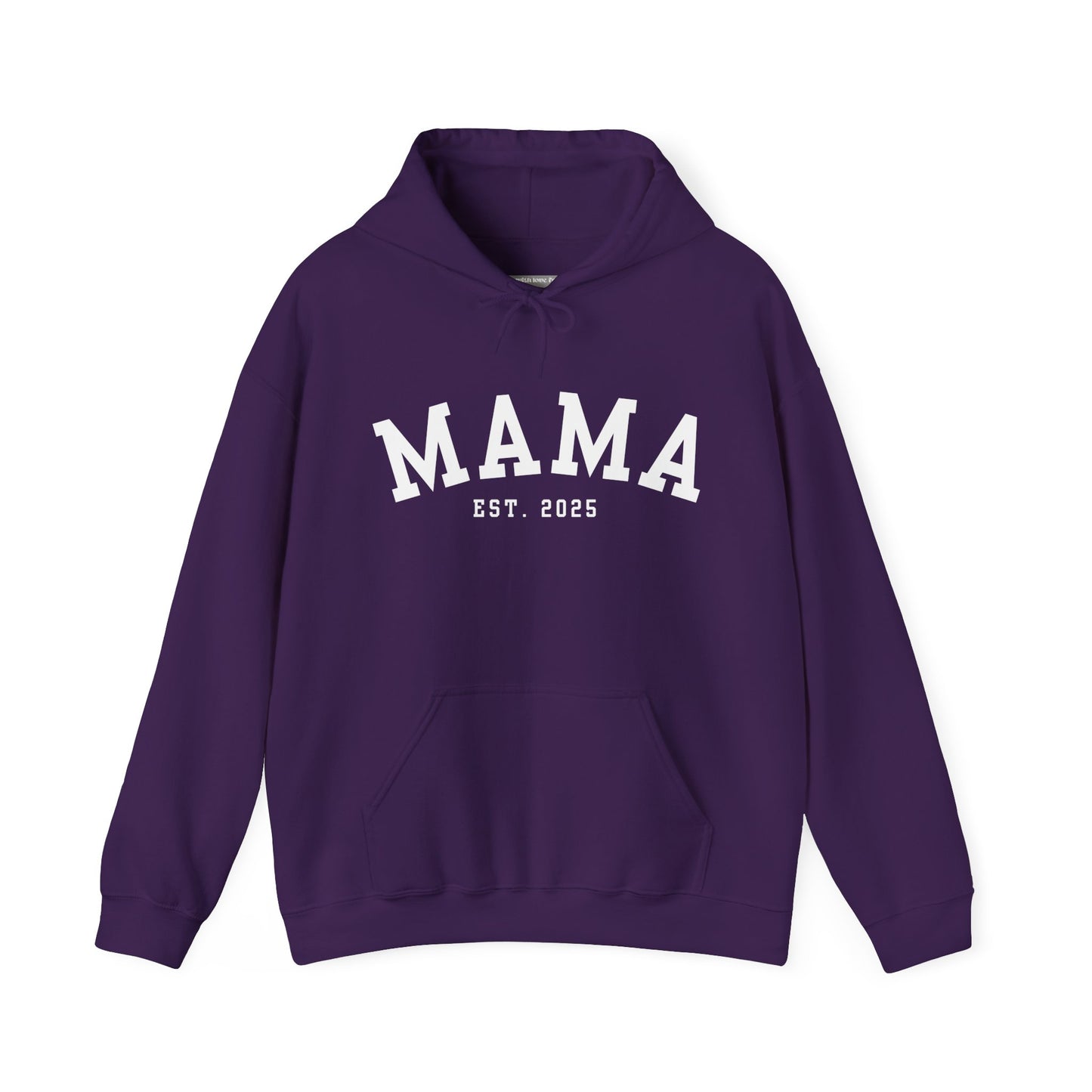 Customizable EST Mom Sweatshirt  - Heavy Blend™ Hooded Sweatshirt