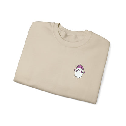 Spooky Gains Sweatshirt – Cute Halloween Gym Crewneck for Fitness Lovers