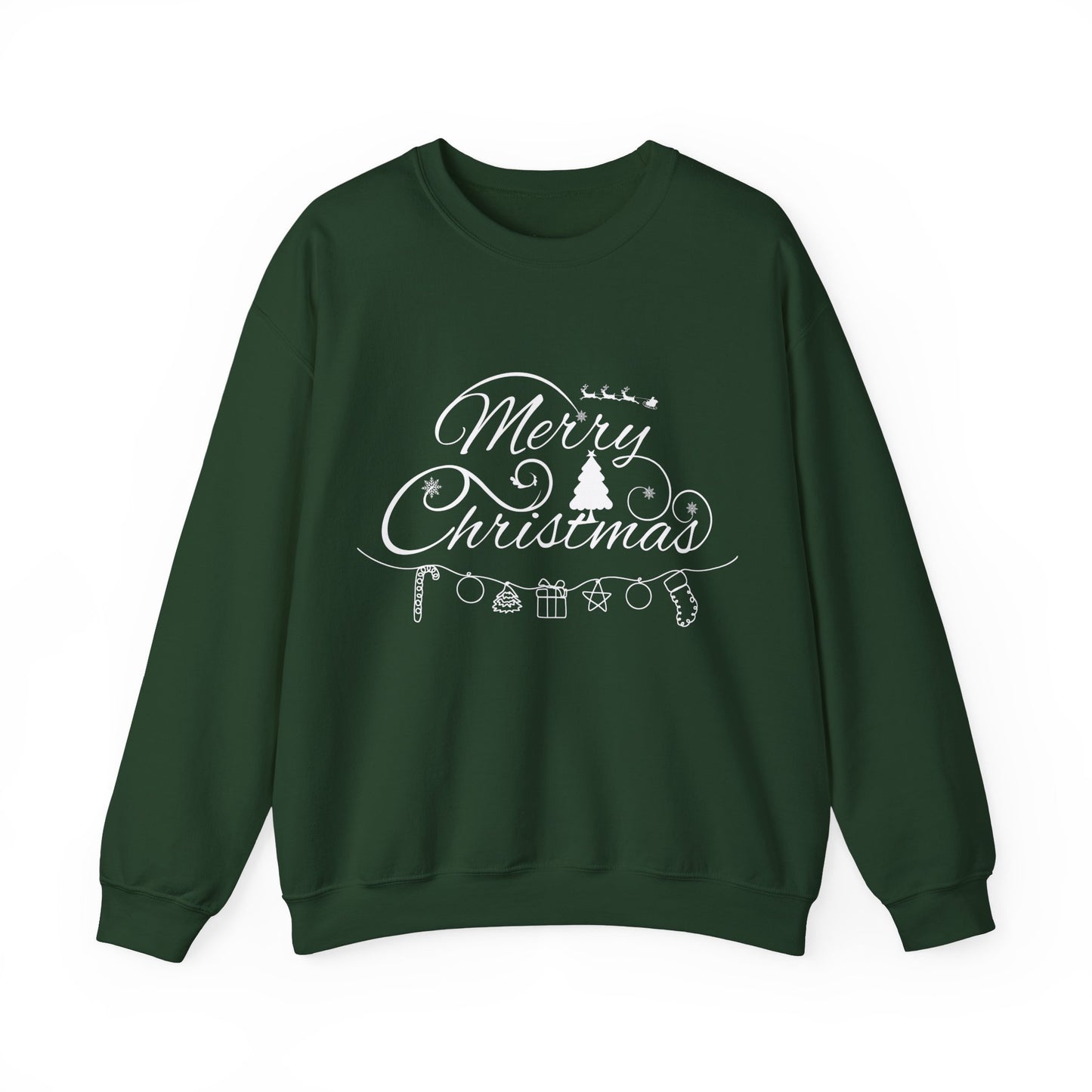 Merry Christmas Unisex Crewneck Sweatshirt