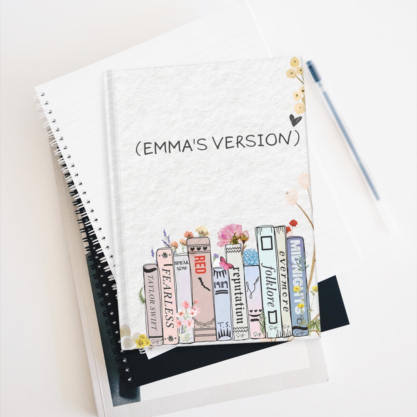 Personalized Version Journal/Notebook - Swiftie Vibes Only: Collection