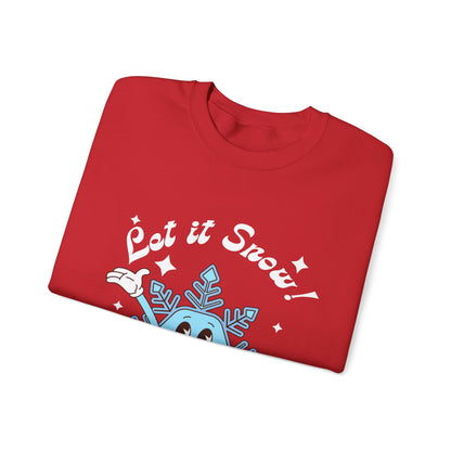 Let it snow Groovy Sweatshirt