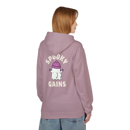 Spooky Gains Hoodie – Cute Halloween Gym Hoodie for Fitness Lovers