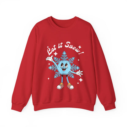 Let it snow Groovy Sweatshirt