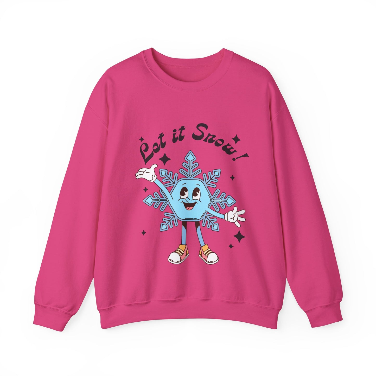 Let it snow Groovy Sweatshirt