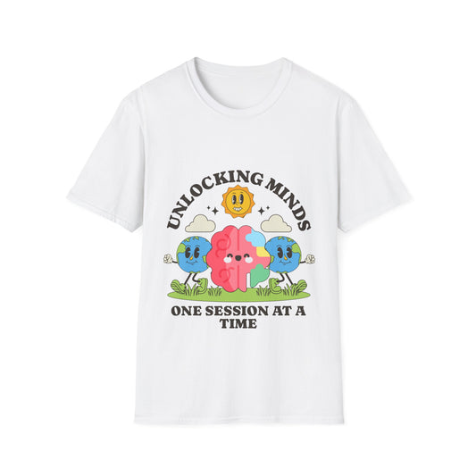 Unlocking minds, one session at a time, Mental Health Shirt, Psychologist Shirt.