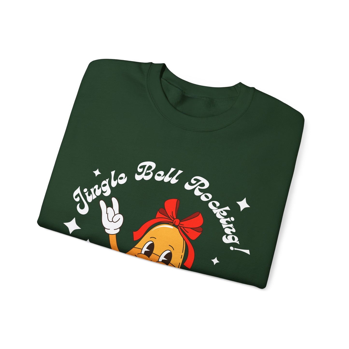 Jingle Bell Rocking! Groovy Sweatshirt