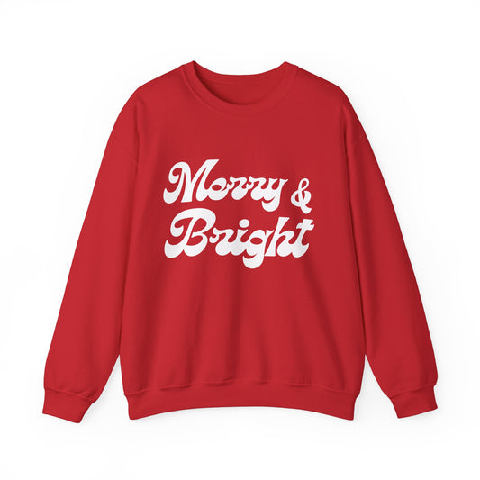 Merry & Bright Groovy Sweatshirt