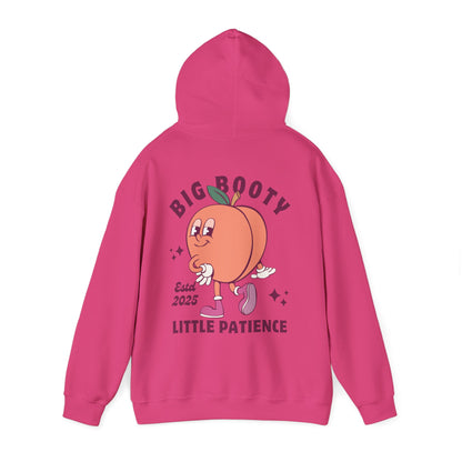 Big booty, Little patience! Workout Hoodie - Unisex Heavy Blend™ Hooded Sweatshirt