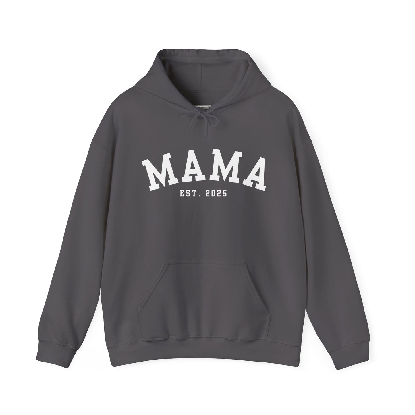 Customizable EST Mom Sweatshirt  - Heavy Blend™ Hooded Sweatshirt