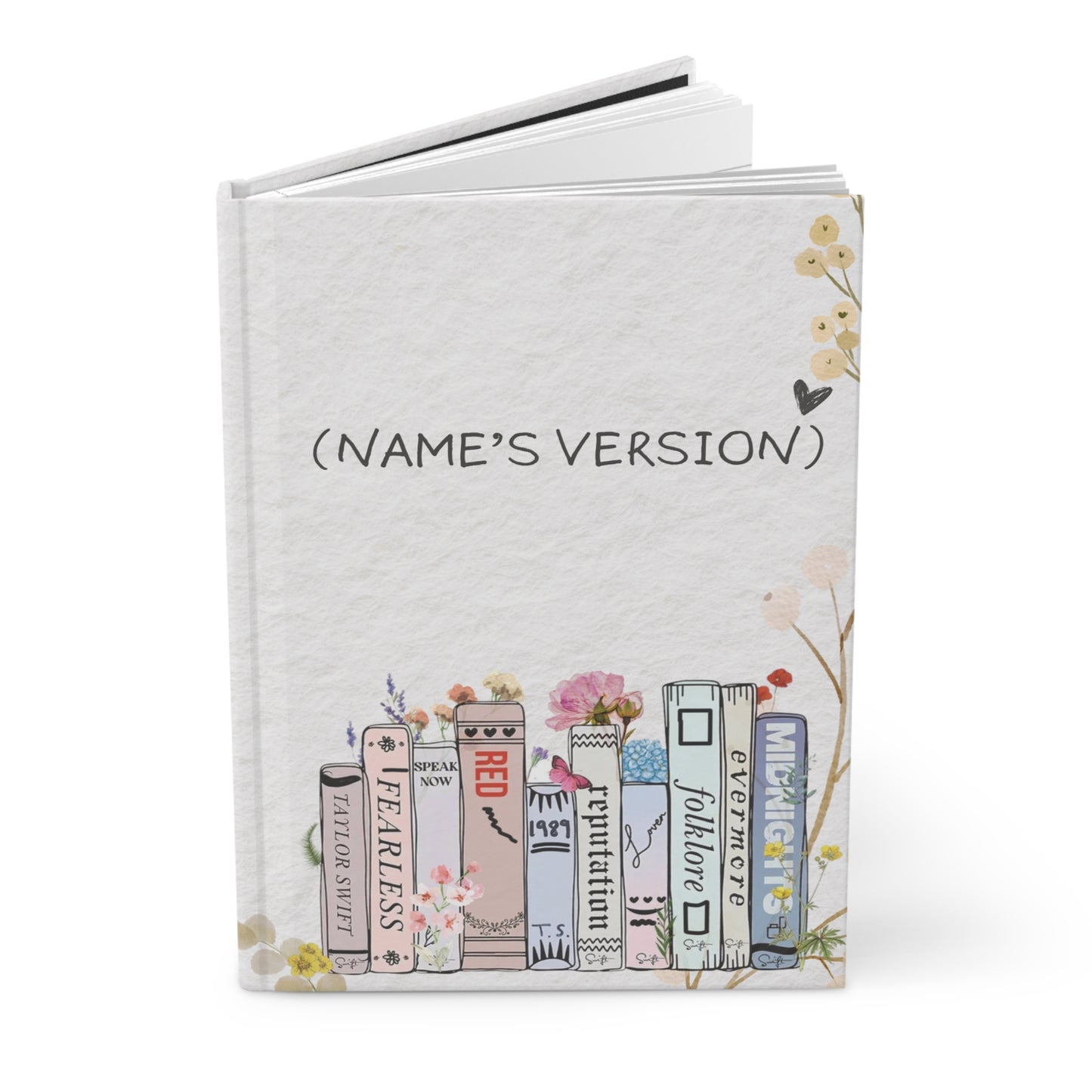 Swiftie Vibes Only: Personalized Version Journal/Notebook