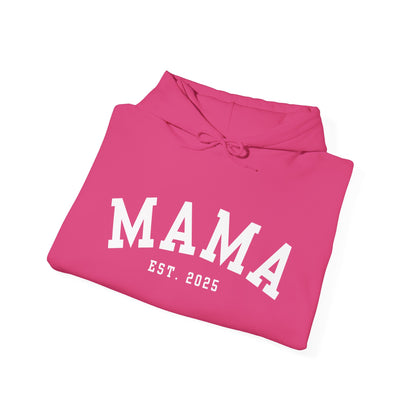 Customizable EST Mom Sweatshirt  - Heavy Blend™ Hooded Sweatshirt