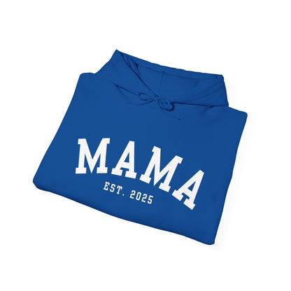 Customizable EST Mom Sweatshirt  - Heavy Blend™ Hooded Sweatshirt