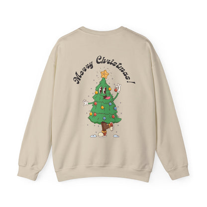 Merry & Bright Front/back Sweatshirt