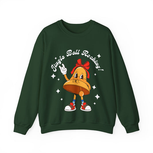 Jingle Bell Rocking! Groovy Sweatshirt