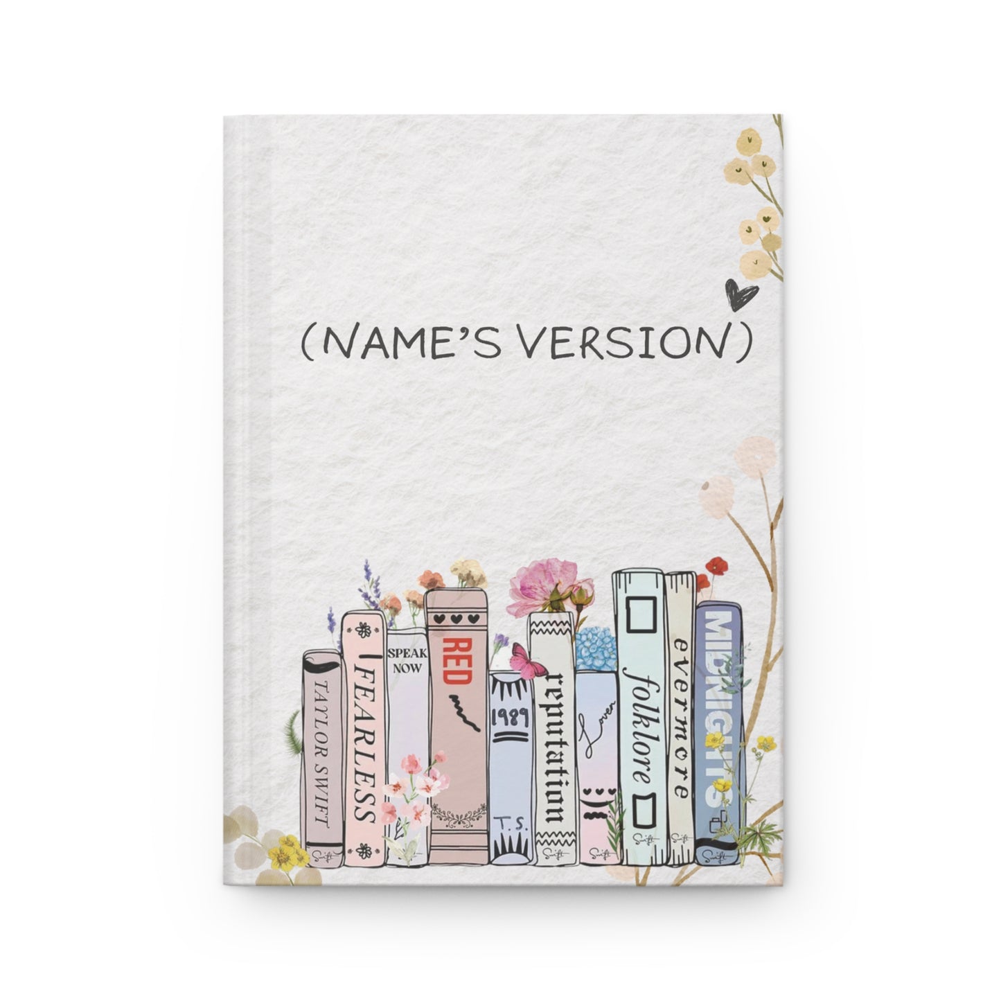 Swiftie Vibes Only: Personalized Version Journal/Notebook